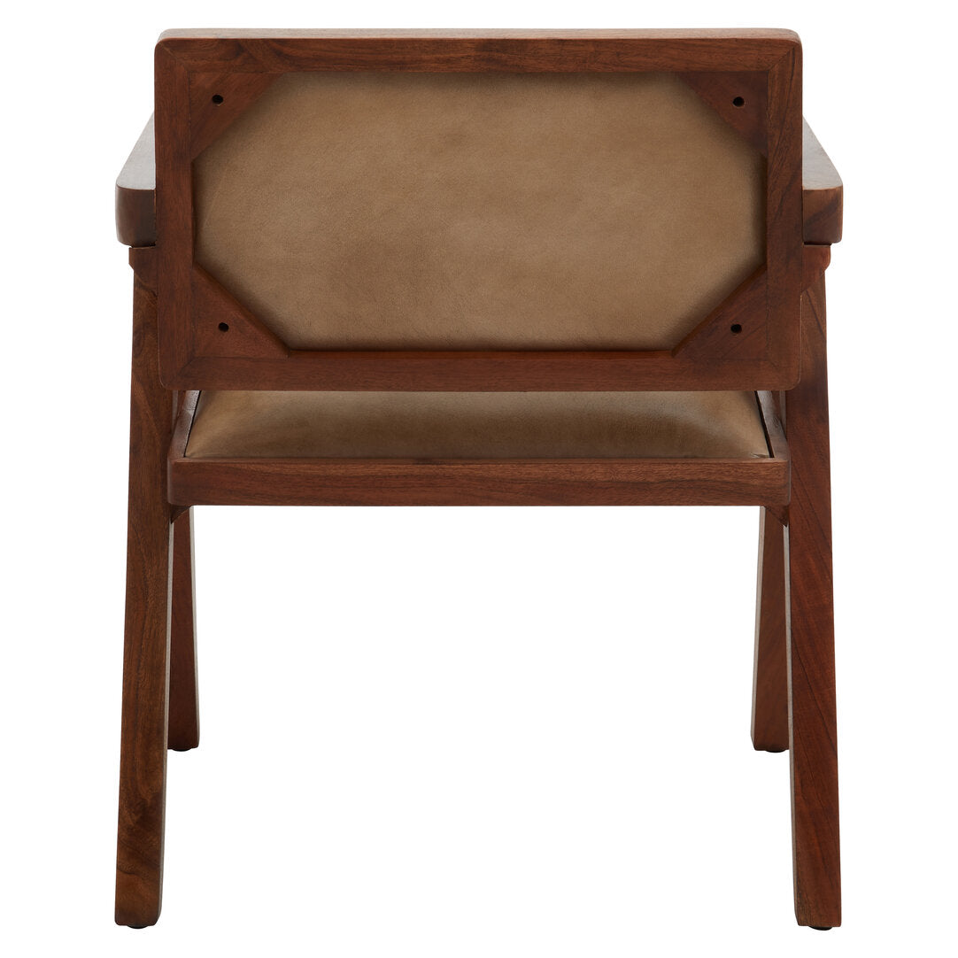 Verona Natural Leather Armchair