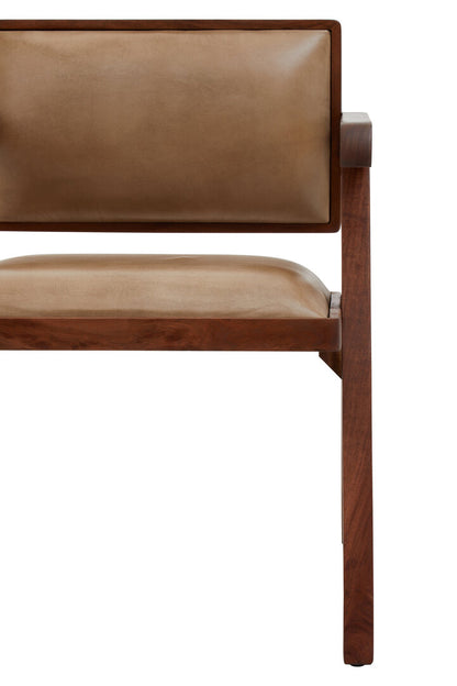 Verona Natural Leather Armchair
