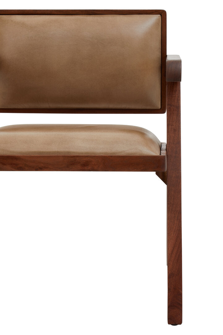 Verona Natural Leather Armchair