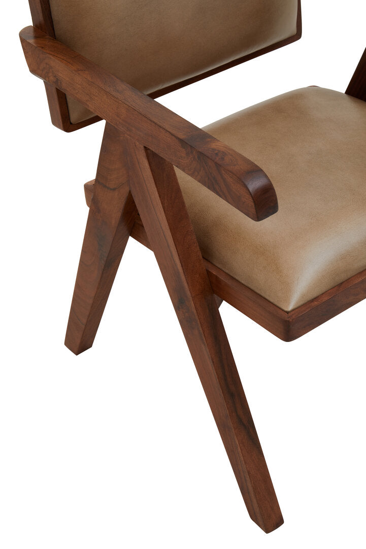 Verona Natural Leather Armchair