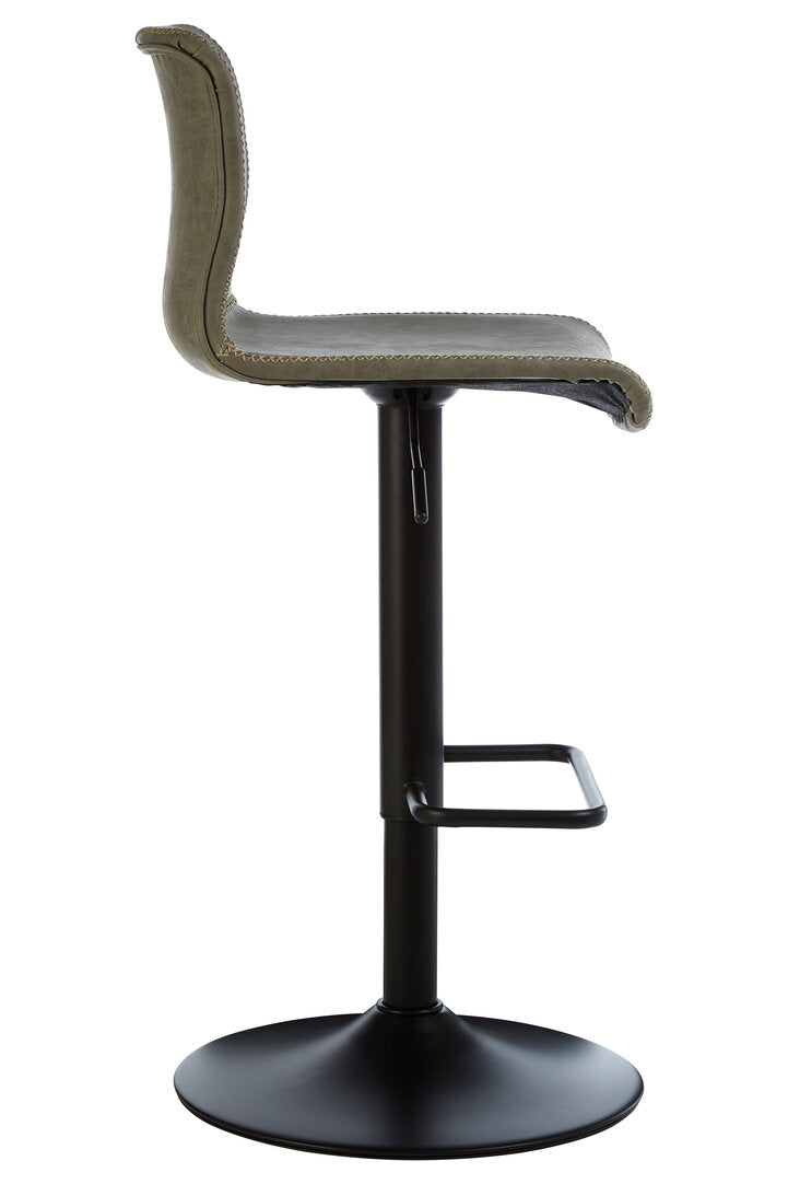 Devon Set Of Two High Back Ash Bar Stools