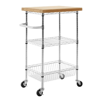 Vienna 3 Tier Kitchen Trolley
