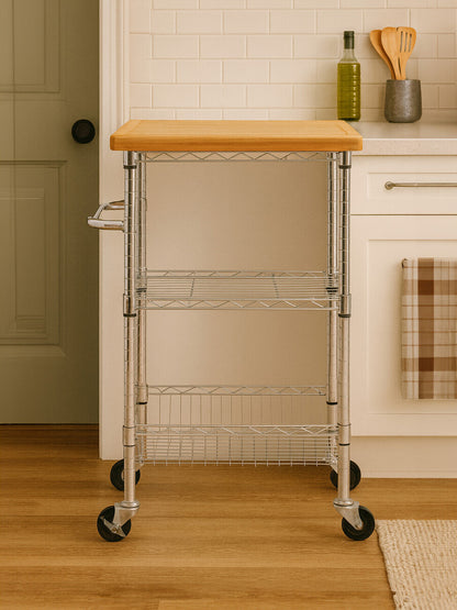 Vienna 3 Tier Kitchen Trolley