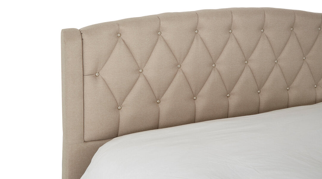 Lincoln Beige King Bed