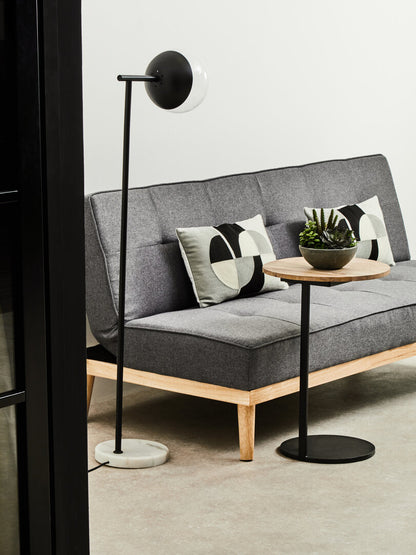 Richmond 3 Seat Grey Sofa Bed