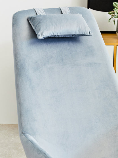 Richmond Blue Velvet Rocking Chair