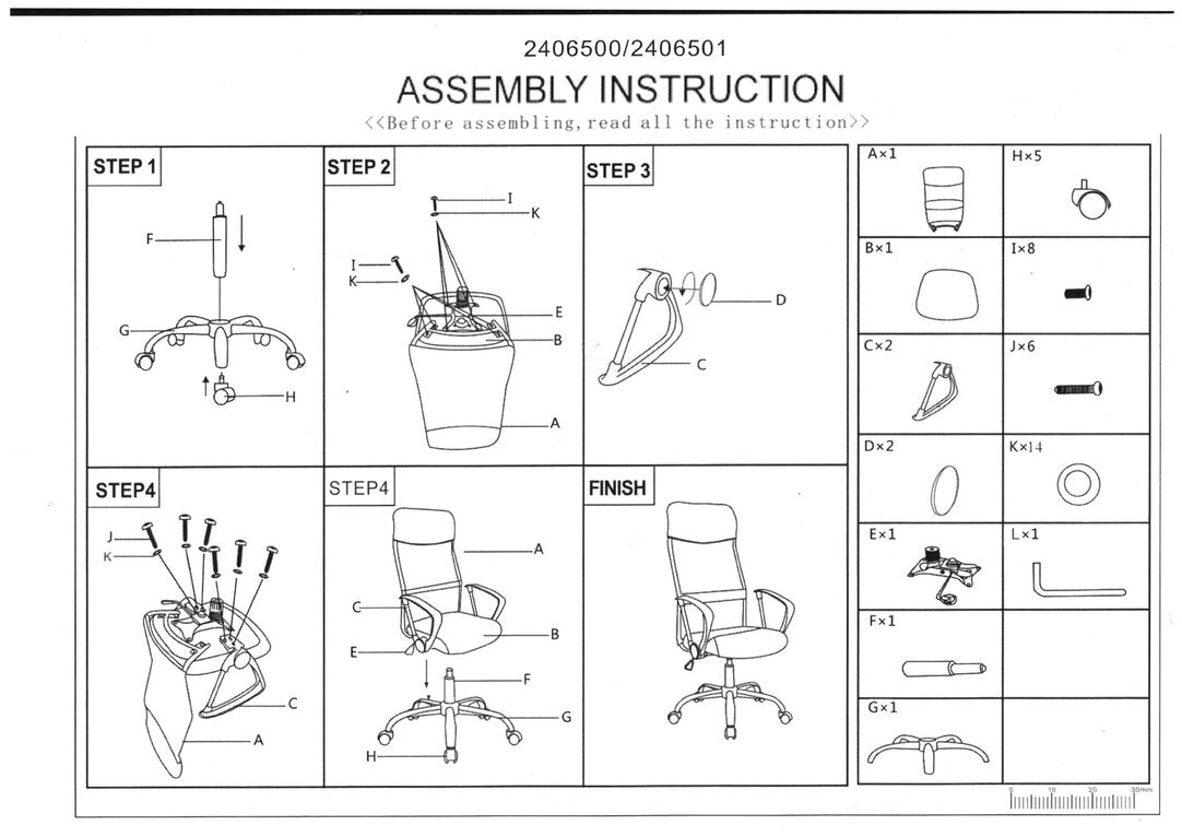 Florence Grey Mesh Home Office Chair