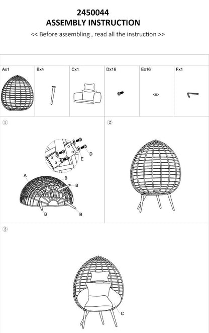 Bristol Natural Rattan Effect Chair