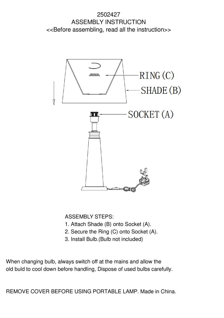 Lincoln Clear Crystal Table Lamp With Chrome Base