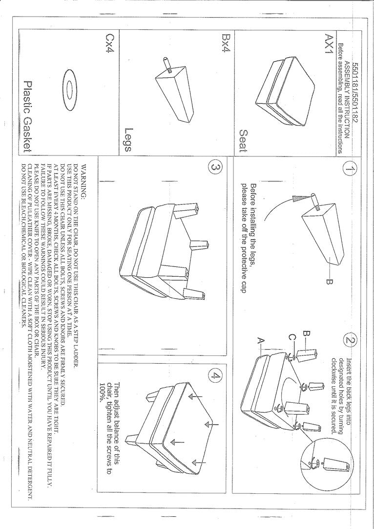Capri Grey Armchair and Footstool Set