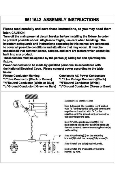 Vienna Townhouse 8 Bulb Pendant Light