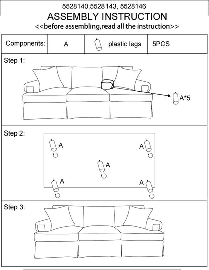 Whitby Three Seat Grey Velvet Sofa