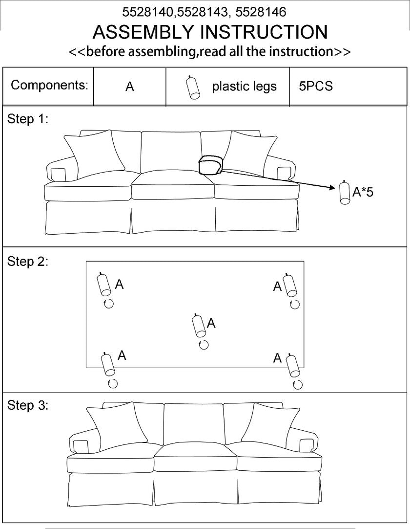 Whitby Three Seat Grey Velvet Sofa