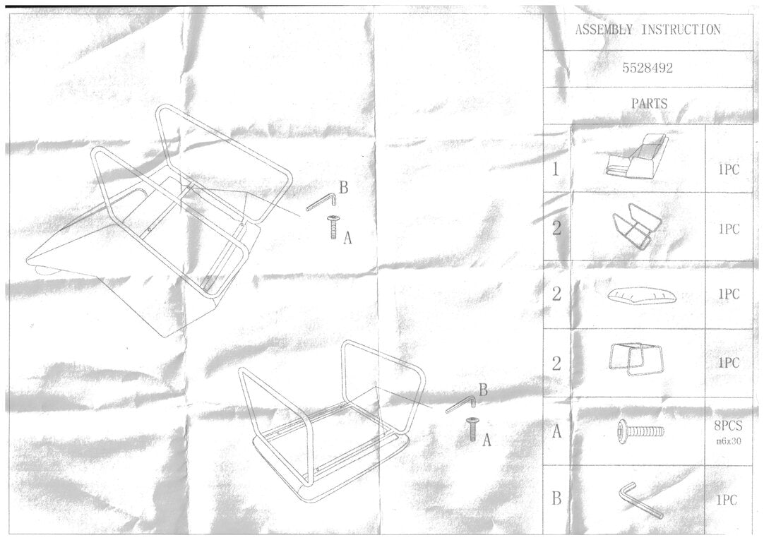 Devon Grey Fabric Lounge Chair And Footstool Set