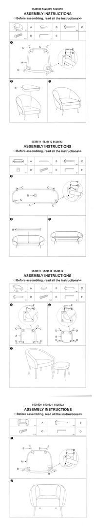 Hudson Pink Velvet Armchair