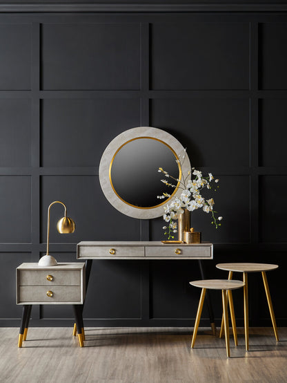 Portofino Set Of Two Shagreen Tables