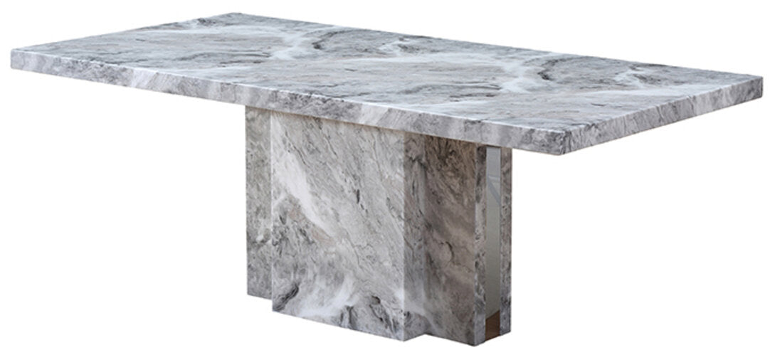 Regent Grey Marble Dining Table