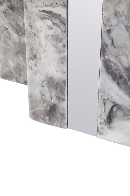 Belgravia Grey Marble Dining Table