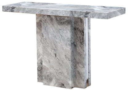 Belgravia Grey Marble Console Table