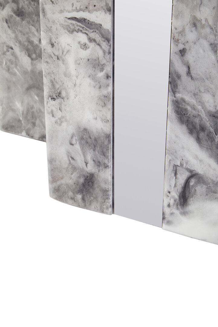 Belgravia Grey Marble Console Table