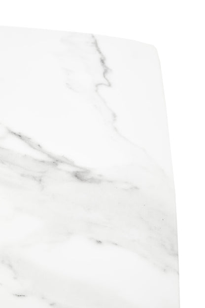 Mayfair White Marble Console Table