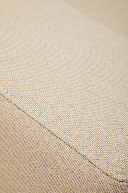 Cambridge 3 Seat Natural Fabric Right Chaise Sofa