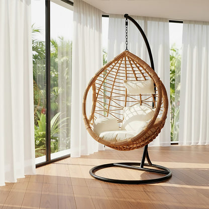 Bristol Rattan Effect Hanging Chair 