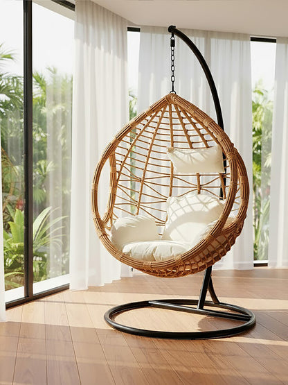 Bristol Rattan Effect Hanging Chair 