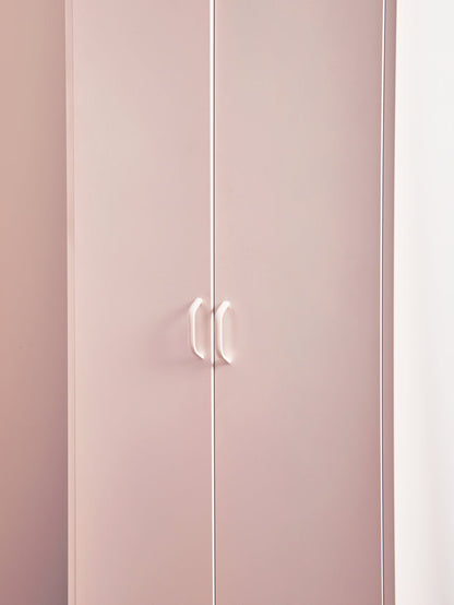 Granada White Two Door Locker Style Wardrobe