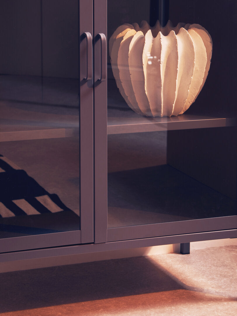 Cambridge Two Door Grey Metal Cabinet