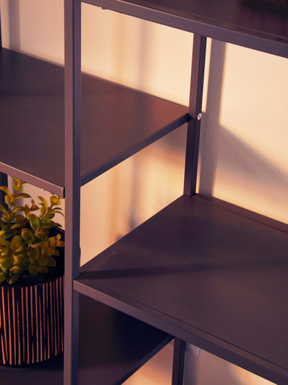 Oxford Grey Metal Multi Shelf Unit