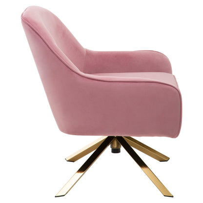 Vienna Pink Velvet Chair