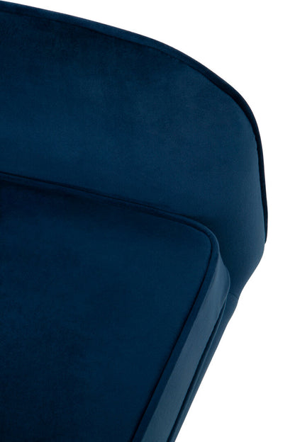 Vienna Midnight Velvet Chair