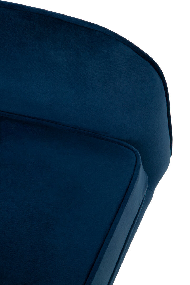 Vienna Midnight Velvet Chair