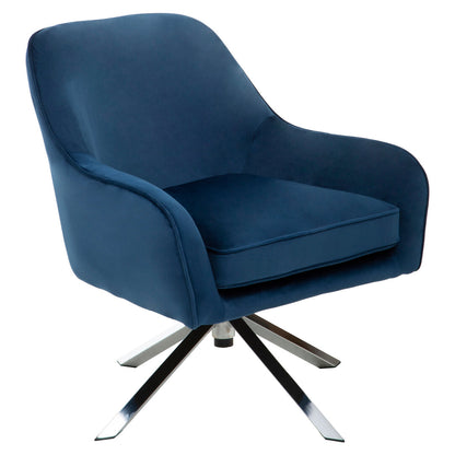 Vienna Midnight Velvet Chair