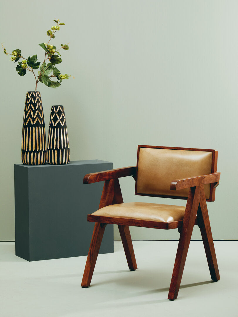 Verona Natural Leather Armchair