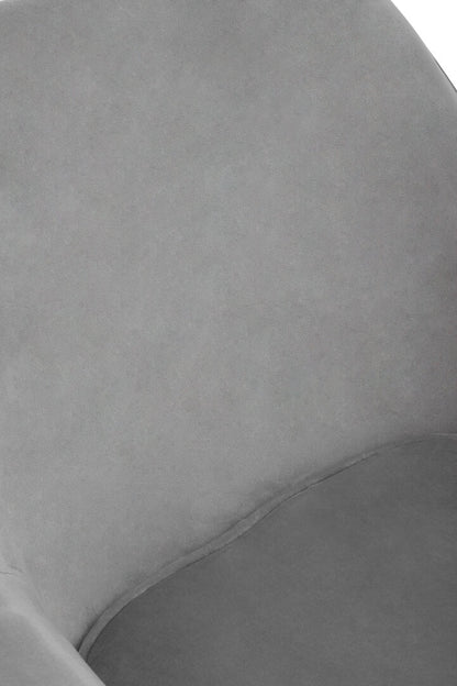 Vienna Grey Velvet Chair