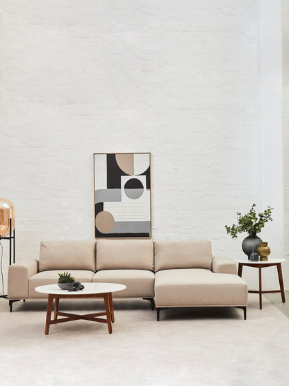 Richmond White Marble Coffee Table