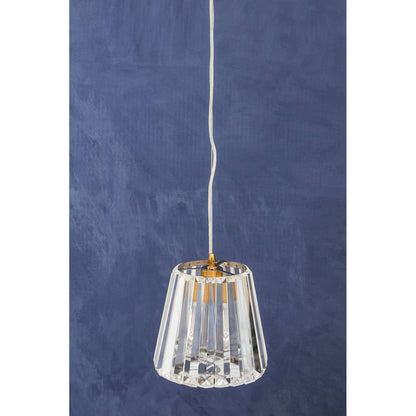 Vienna 1 Bulb Crystal Pendant Light