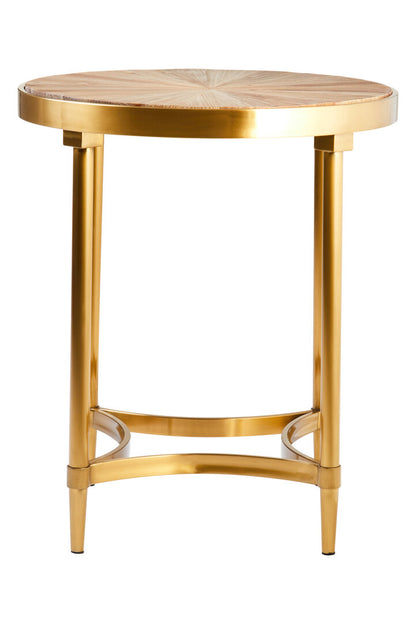 Laguna Side Table With Curved Frame