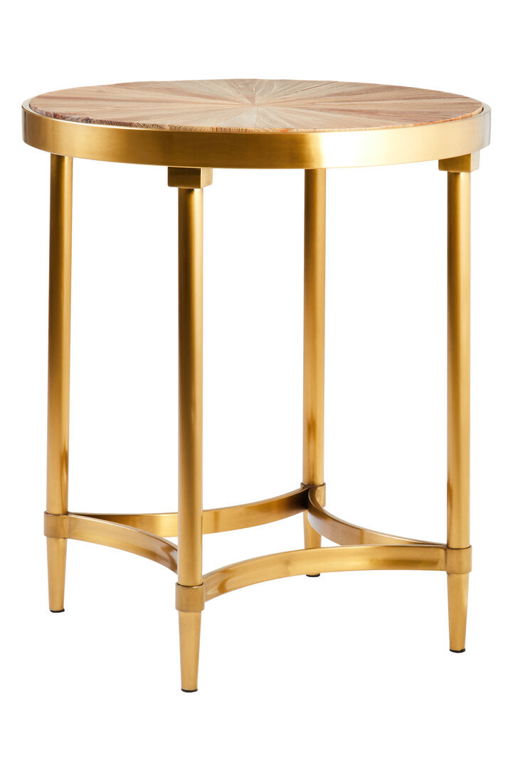 Laguna Side Table With Curved Frame