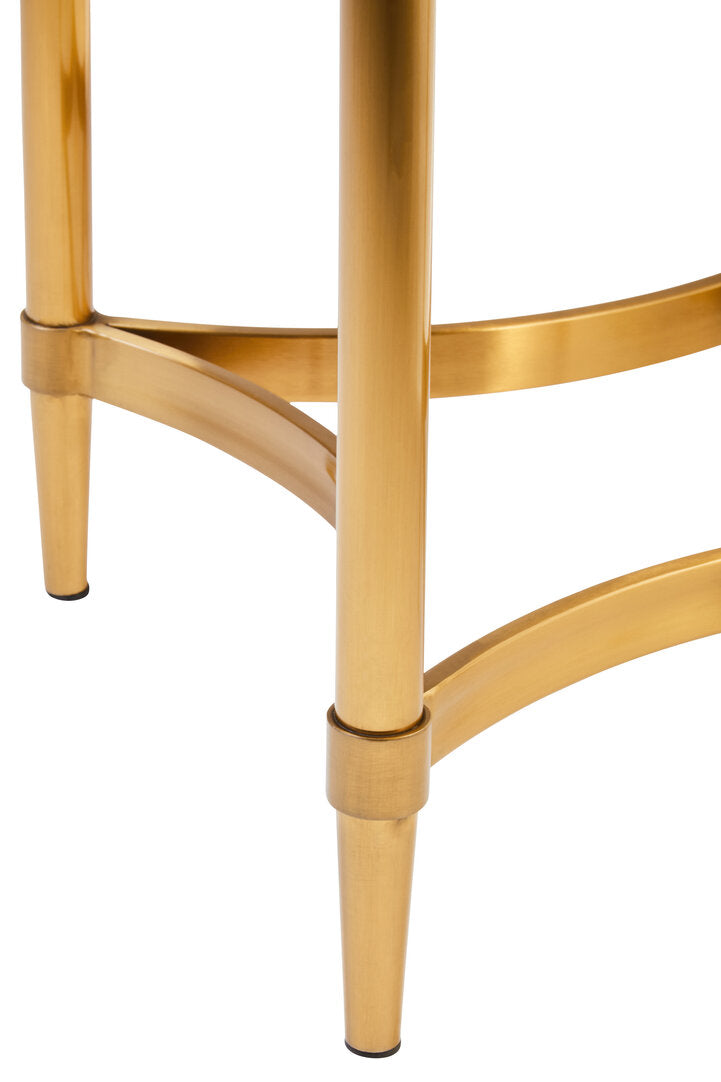 Laguna Side Table With Curved Frame