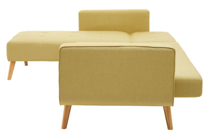 Seville Linen Corner Sofa Bed 