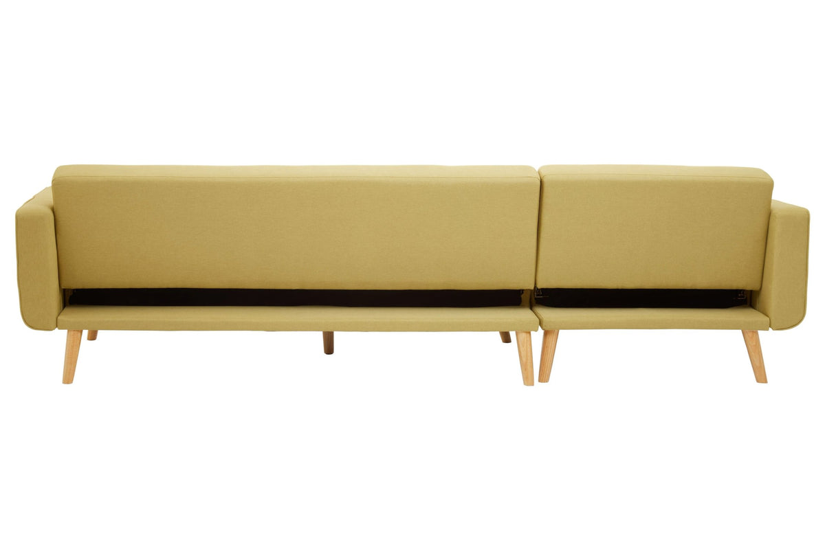 Seville Linen Corner Sofa Bed 