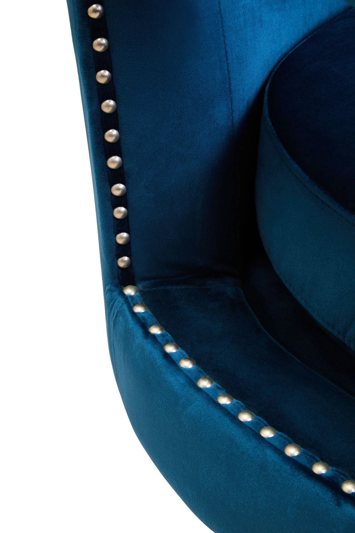 Ascot Velvet Swivel Chair 