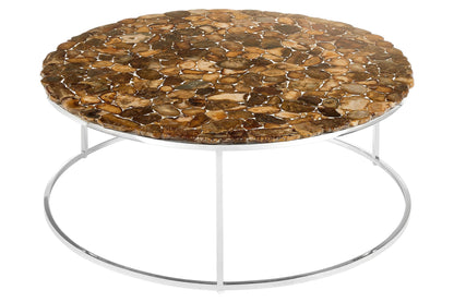 Somerton Agate Top Round Coffee Table