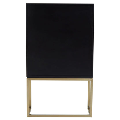 Cambridge Black and White Two Door Cabinet
