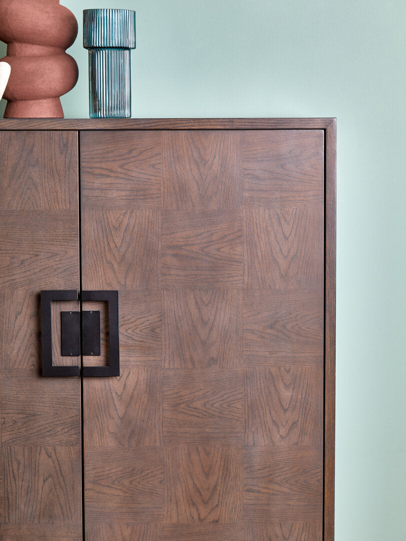 Vienna Antique Grey Cabinet