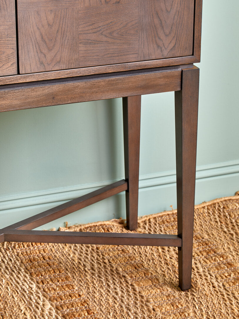 Vienna Antique Grey Cabinet