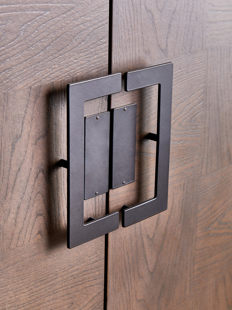 Vienna Antique Grey Cabinet